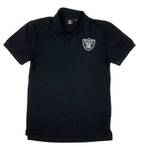 Raiders NFL Team Apparel Men’s Polo Shirts Medium